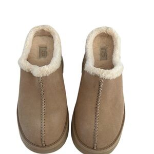 UGG NEW HEIGHTS COZY CLOG DRIFTWOOD SHOES - WOMEN'S 12, NWOT